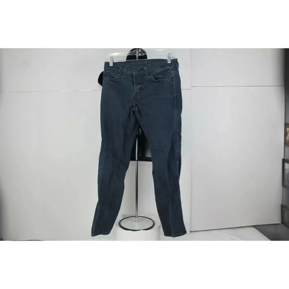 Signature By Levi Strauss And Co Womens Blue Skinny Denim Jeans Size 29w/30L - Picture 1 of 5